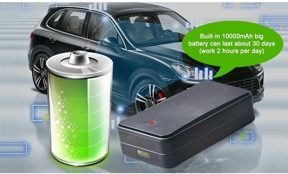 super 10000 mAh Li-polimer batterija gps tracker