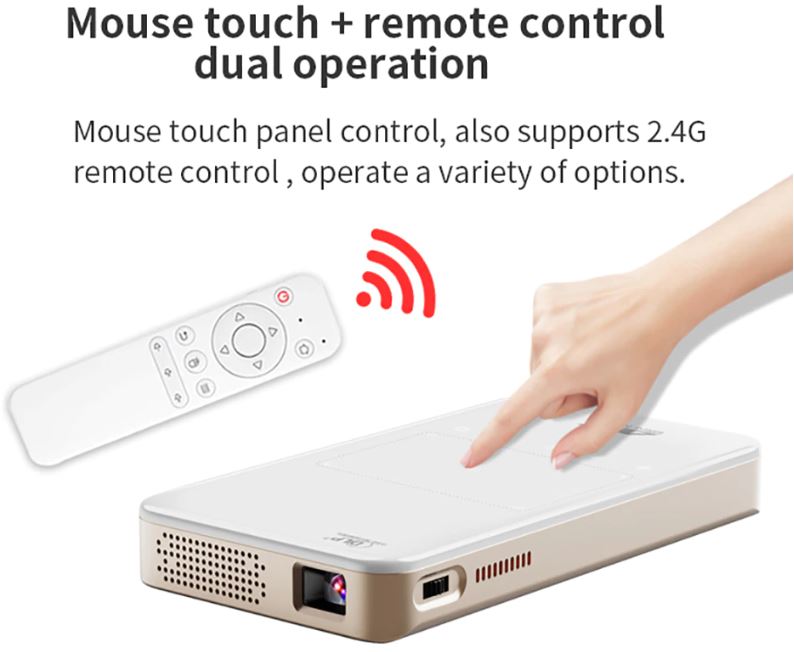 but mini projector wasslet - kontroll touch