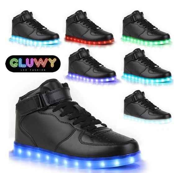 LED sneakers boots iswed brillanti