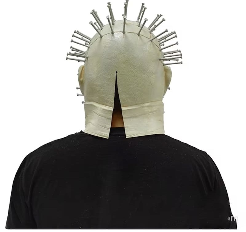 Pinhead orrur hellraiser maskra għal-latex tas-silikonju tal-wiċċ