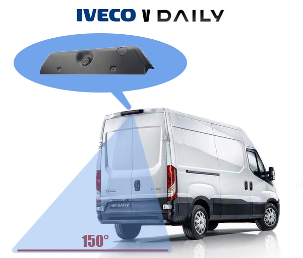 kamera tal-parkeġġ fid-dawl tal-brejk ta’ wara IVECO DAILY 2014