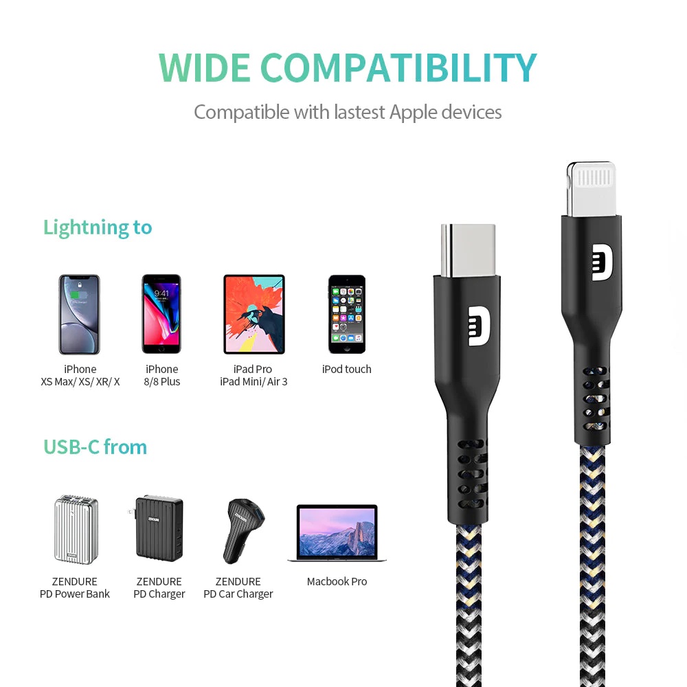 Cable tad-dawl USB għat-telefon ċellulari iswed