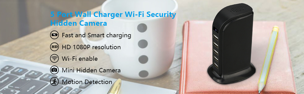 kamera wifi fl-adapter tal-enerġija USB