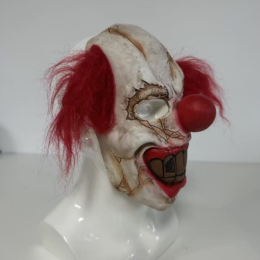 Scary jester (clown) - Maskra tal-wiċċ Pennywise