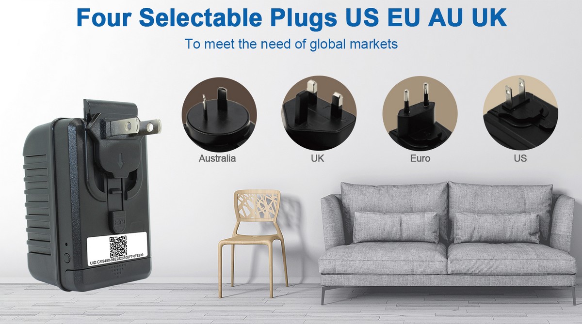 Adapter USB EU AU UK