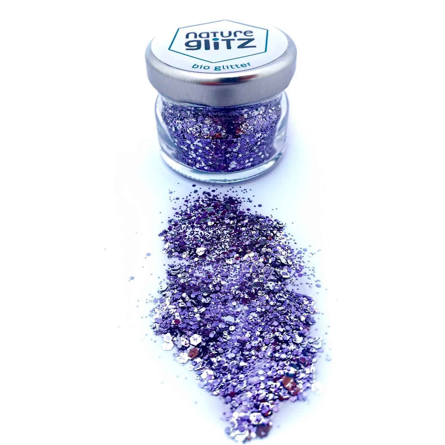 natura glitz glitter Beluga glitter trab għall-geddum tax-xagħar tal-ġilda tal-ġisem