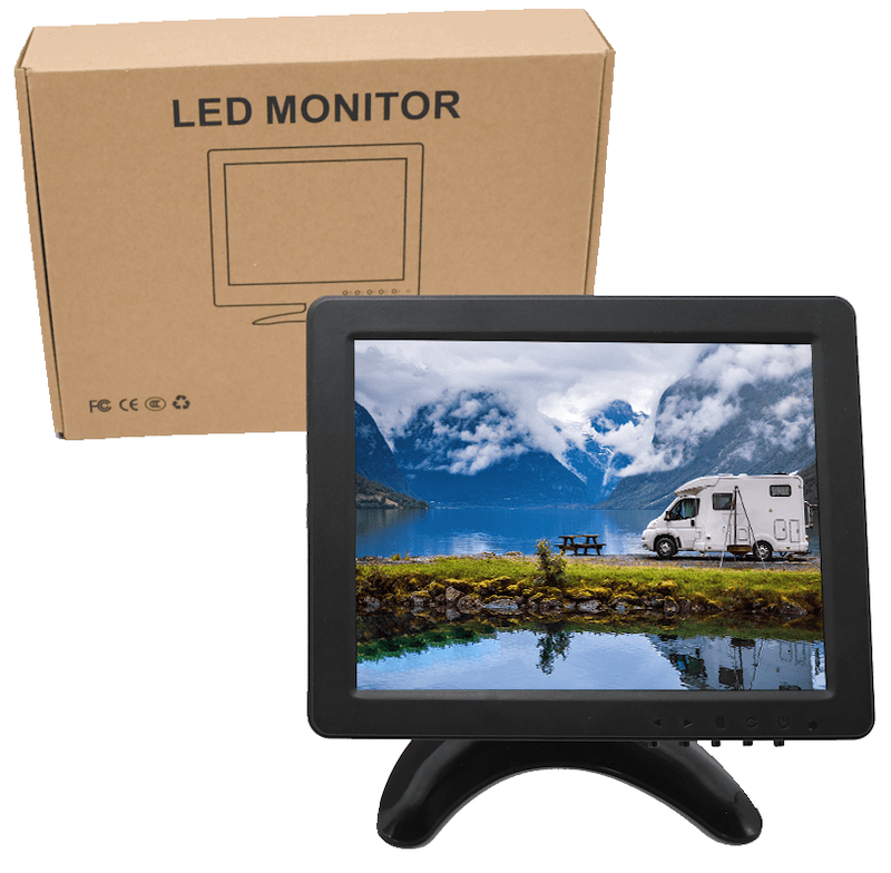 Monitor ta '8 pulzieri TFT LCD monitors għal kameras CCTV