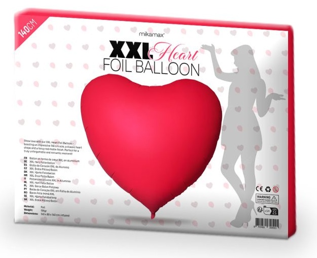 xxl qalb Valentines rigal għal mara, għarus, ħabiba