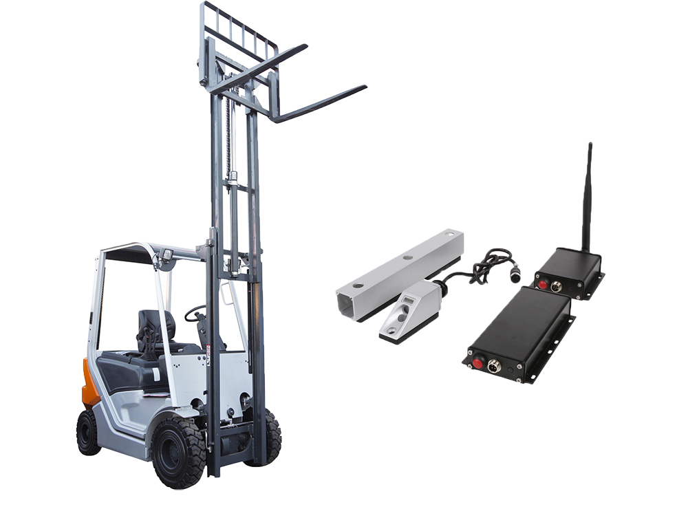 Forklift camera kit - ahd cvbs monitor + wifi camera