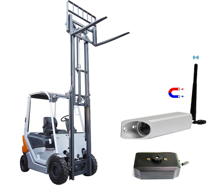 ahd cvbs monitor forklift + wifi camera