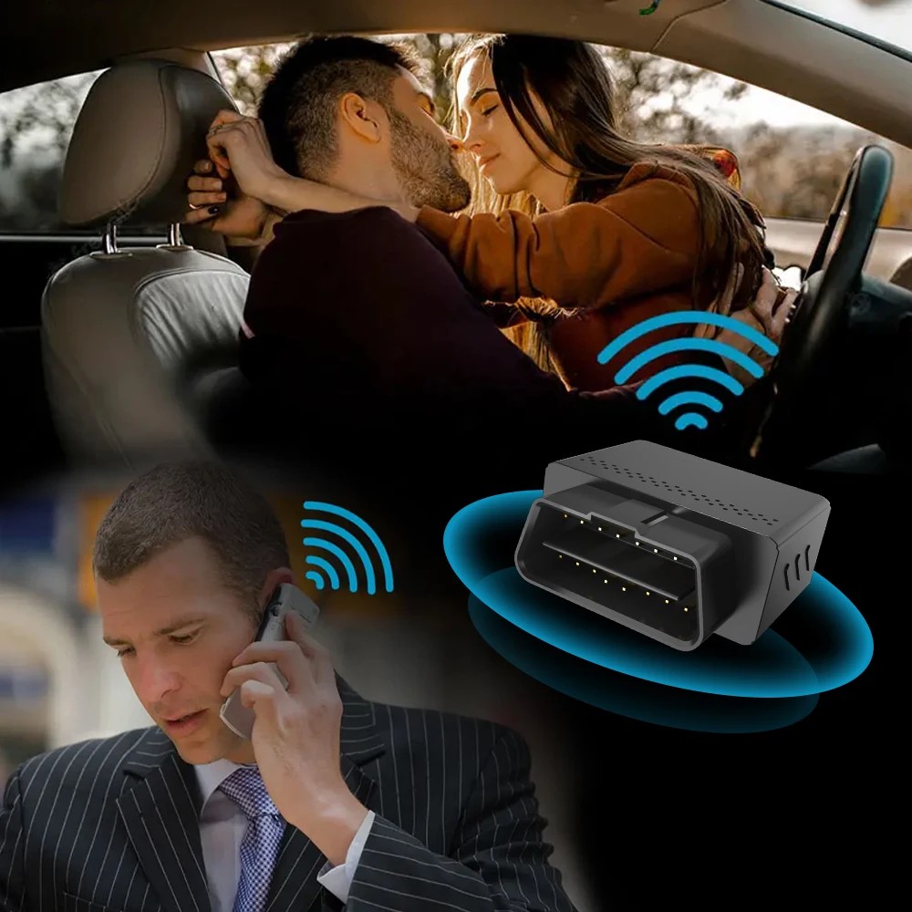 obd vuċi monitoraġġ tracker gps vuċi eavesdropping