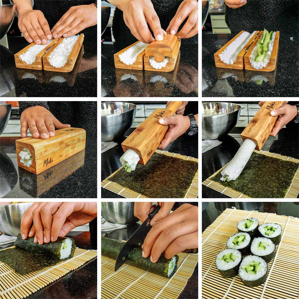 Sett li jagħmel is-sushi - kit li jagħmel bħal rigal