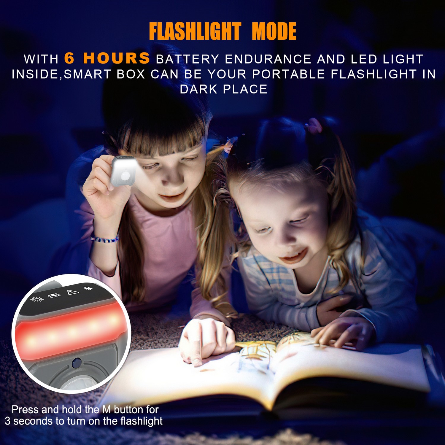 allarm intelliġenti tas-sigurtà - modalità flashlight - dawl LED