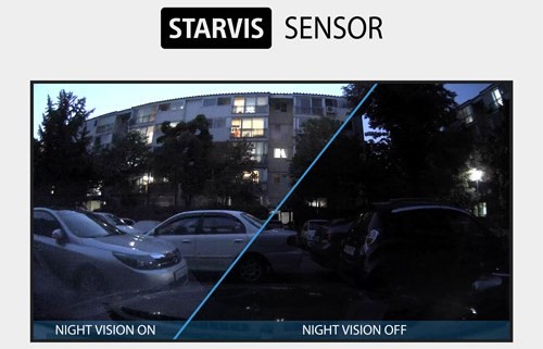 sensor sony starvis - dod ls500w + kamera