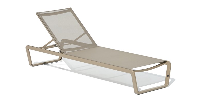 sun lounger aluminju (posizzjonabbli) sunbed