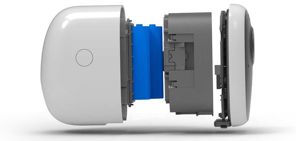 kamera tas-sigurtà tad-dar ip bil-batterija