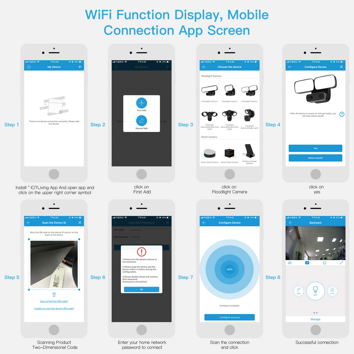 app pairing kamera f'pir detector