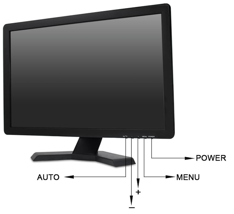 monitor bnc 19 pulzier Active Matrix TFT LCD monitor