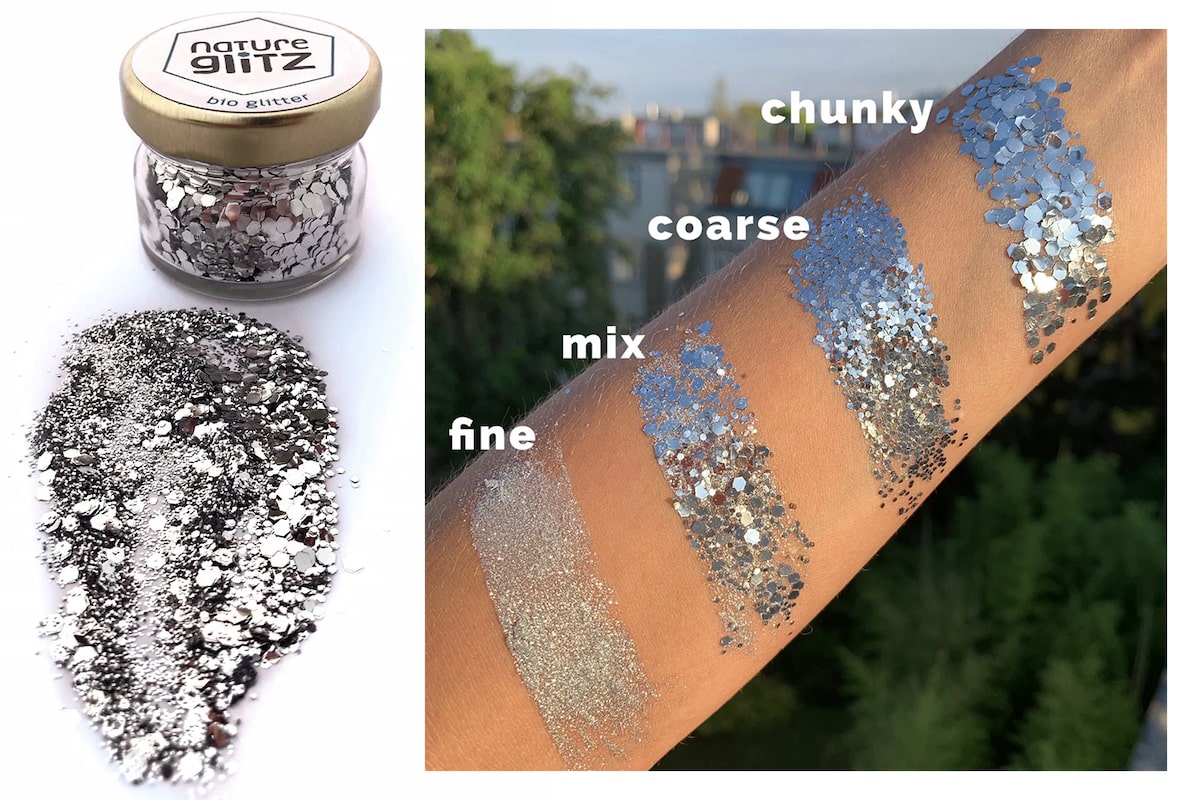 trab glitter fuq il-ġisem eko dekorazzjonijiet bijo