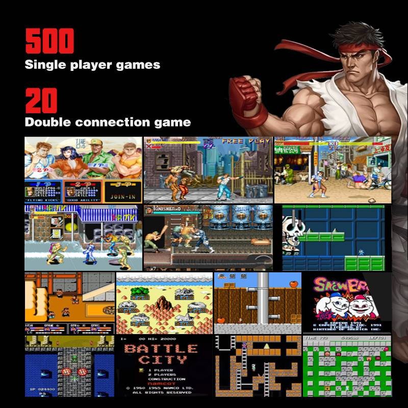 Logħob retro arcade street fighter