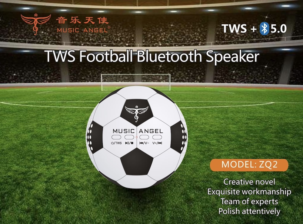 kelliem tal-ballun tal-futbol għat-telefon ċellulari Bluetooth