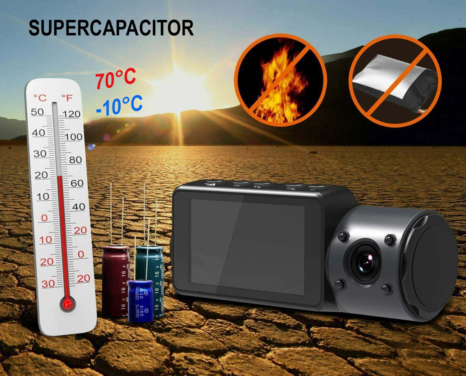 Kamera tal-karozza supercapacitor profio s12