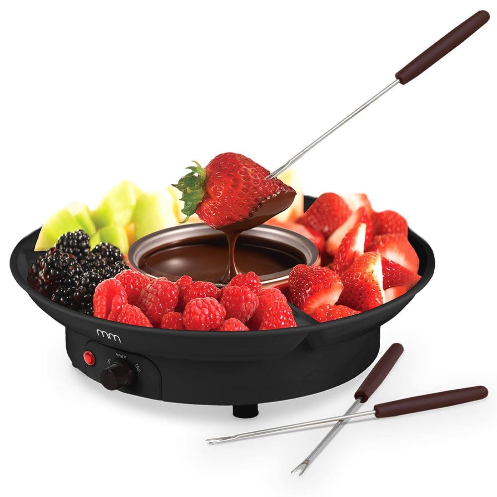 Mini fondue pot - sett għall-electring li tagħmel ġobon jew fondue taċ-ċikkulata