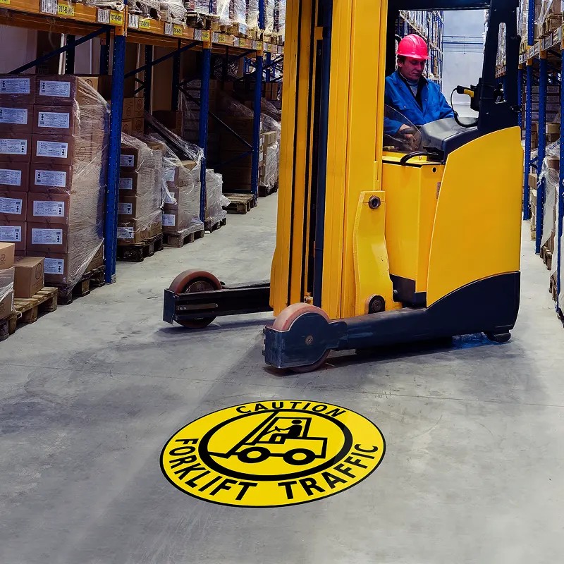 Proġekter GOBO għall-proġekter tal-maħżen tal-forklifts