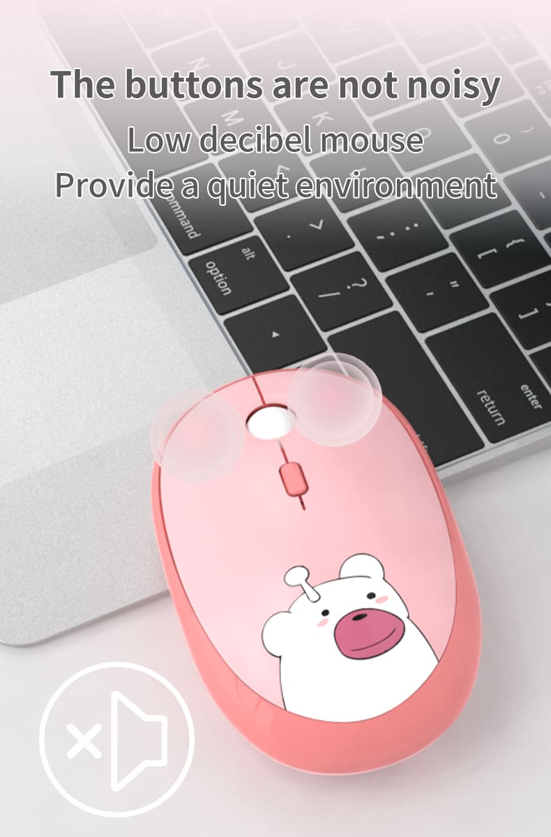 Teddy bear ottiku bla fili Wifi roża ġurdien