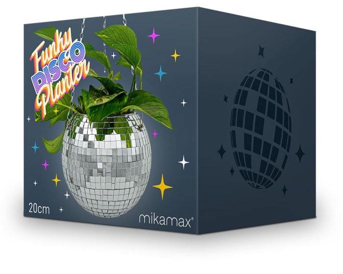 funky disco planter flower pot - ballun tal-mera