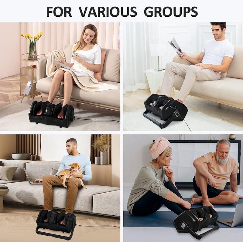 massager tal-kompressjoni tar-riġlejn - massager tas-saqajn shiatsu