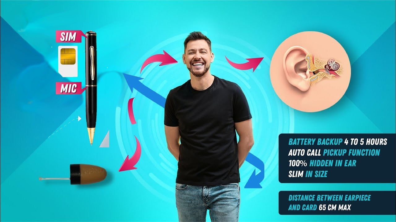 spy in-ear hearing helper għall-istudenti għall-eżamijiet