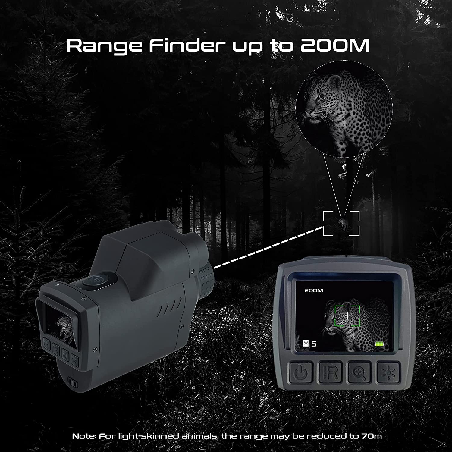 trombi - distanza range finder sa 200m