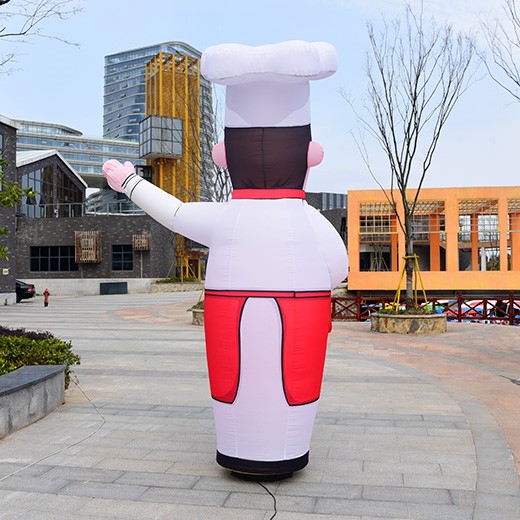 chef li jintefħu reklamar dancing Guy man - ballon arja żeffien sema