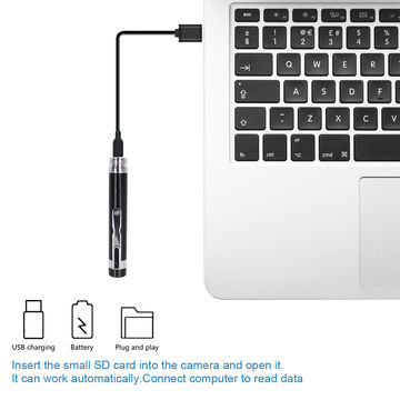 Kamera tal-provvista tal-enerġija USB fil-pinna