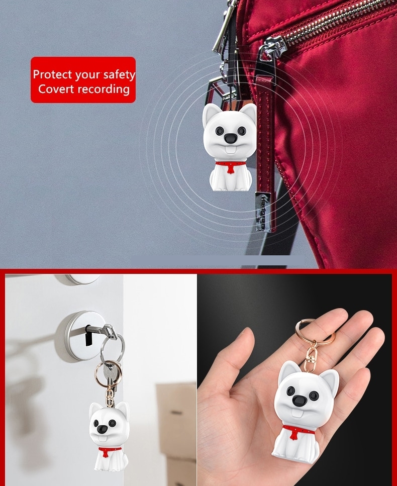 reġistratur tal-vuċi fil-keyring moħbi