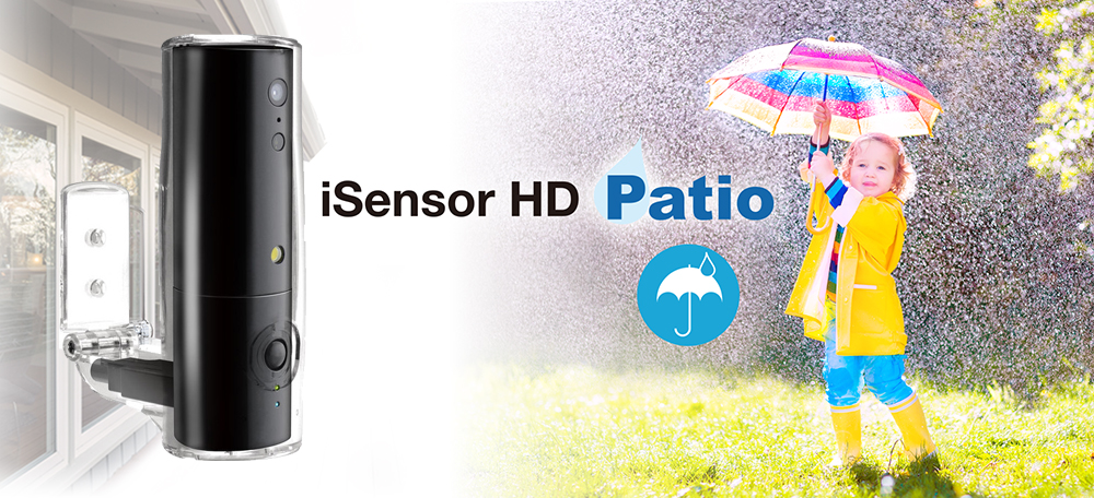 Kamera IP tad-dar iSensor patio waterproof u UV